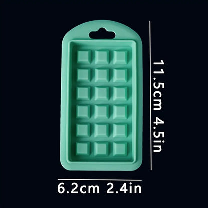 5pcs Non-Stick Silicone Waffle Mold for Baking