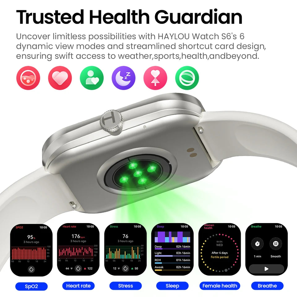 Smartwatch With 2.01" HD Screen & Bluetooth Calling