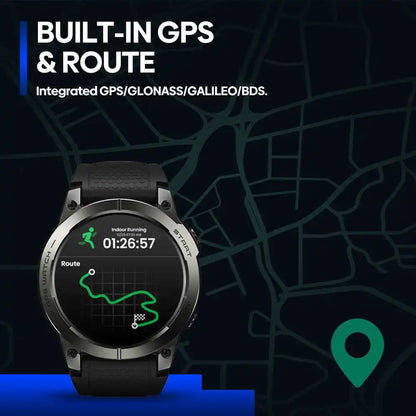 GPS Sports Smartwatch 1.43" AMOLED With Calls & Tracking