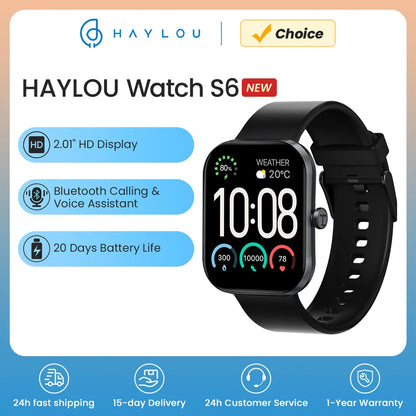 Smartwatch With 2.01" HD Screen & Bluetooth Calling
