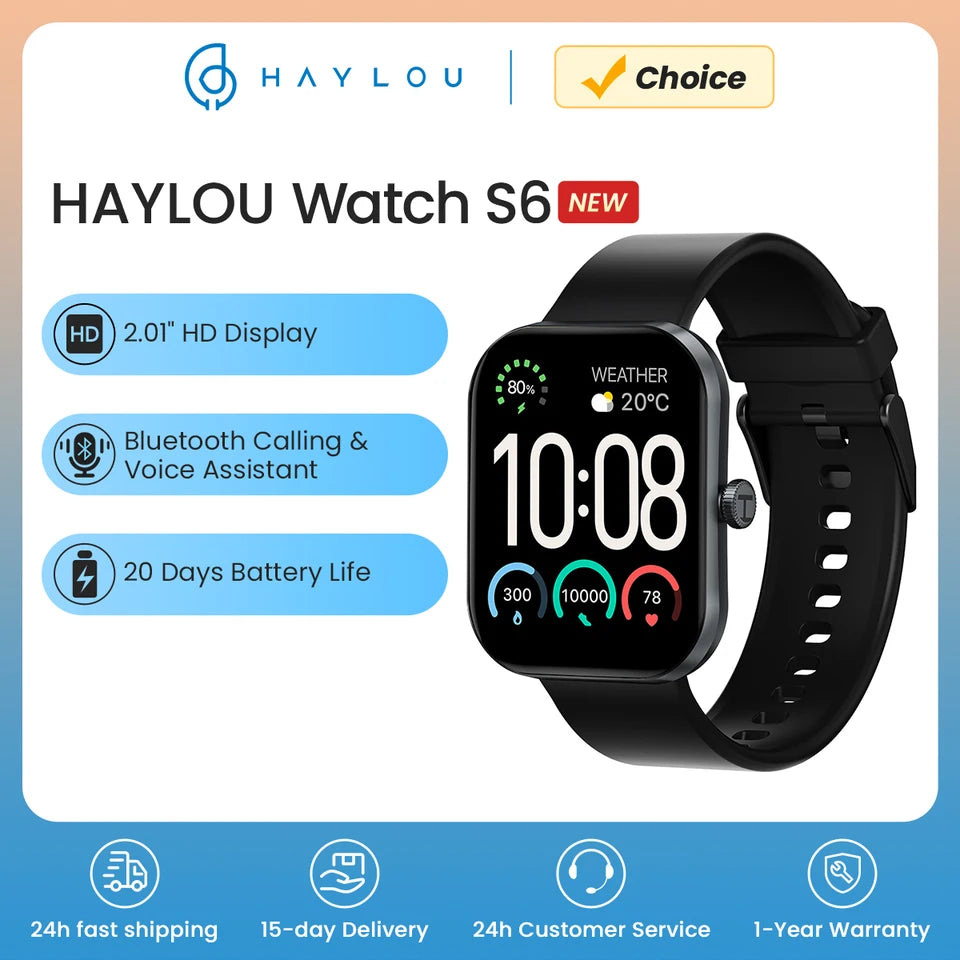 Smartwatch With 2.01" HD Screen & Bluetooth Calling